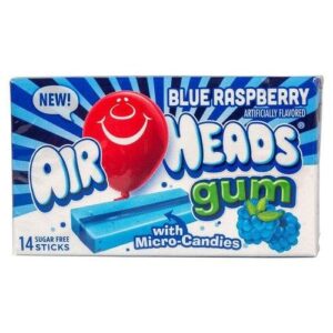 Airheads Gum Blue Raspberry 33g