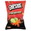Chipoys Fire Red Hot Rolled Tortilla Chips 2oz/57g