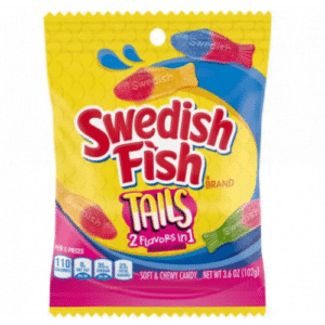 Swedish Fish Big Tails Assorted bags (102g)