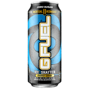 G Fuel Mortal Kombat Ice Shatter Energy Drink 473ml Can