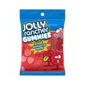 Jolly Rancher Gummies Sour Awesome Reds 6.5oz (184g)