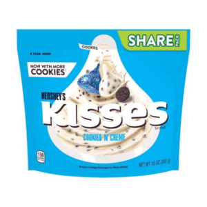 Hersheys Kisses Cookies N Creme Share Pack 283g