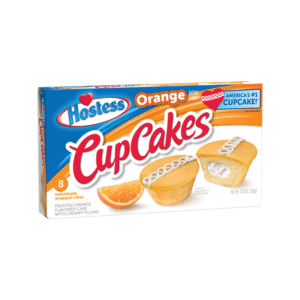 Hostess Orange Cup Cakes 8 Pack 383g