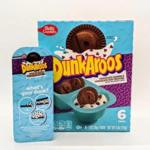 Betty Crocker Dunkaroos Chocolate Cookies And Double Chocolate Frosting 6 Pack
