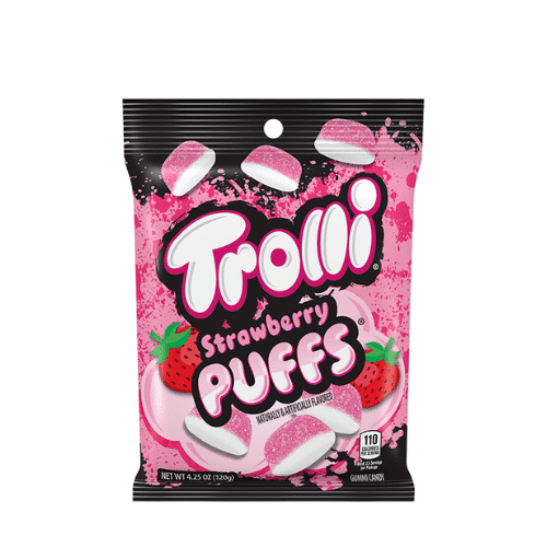 Trolli Strawberry Puffs 4.25oz (120g)